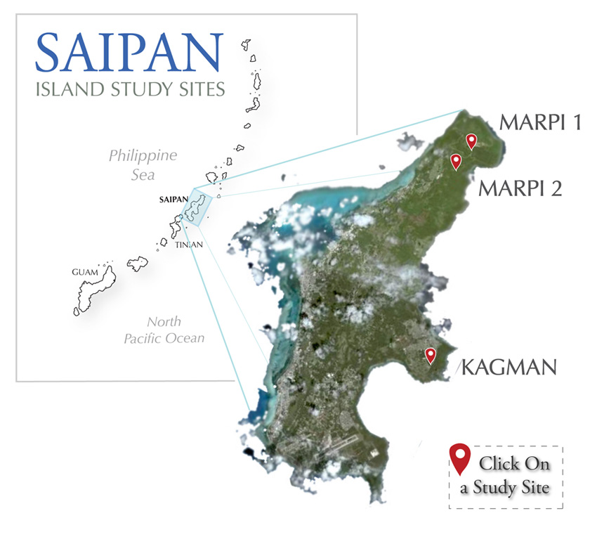 Map of Saipan